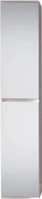 Produktbild von trendteam Garderobe Garderobenschrank Mirror Weiß Melamin 37 x 191 x 34 cm