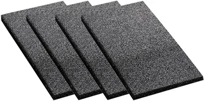 Produktbild von PROFIMAT® 4er Set Reifenschoner und Auffahrrampe | Auffahrkeil 500x250x1-3mm