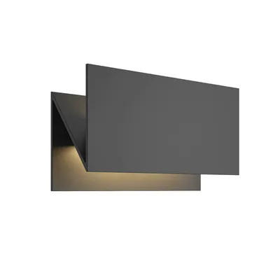 Zdjęcie produktu dla Zewnętrzna lampa ścienna LED Lucande Meja, czarna, metal, IP54