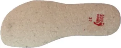 Produktbild von Sole Runner 6mm Einlegesohle warm beige Wolle, Größe:38, Farbe:Beige