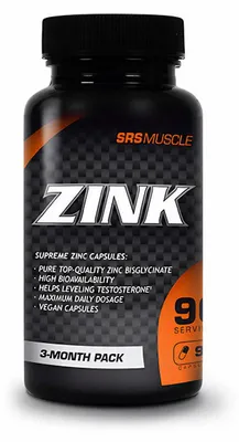 Produktbild von SRS Zink, 90 Kapseln Dose