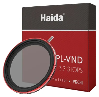 Imagen del producto de Filtro para la cámara Pro II: polarizador circular multicapa + filtro VND