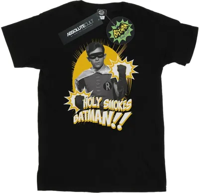 Produktbild von DC Comics - "Holy Smokes" T-Shirt für Herren BI16109 (S) (Schwarz)