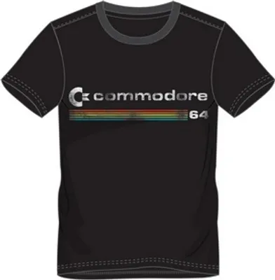 Produktbild von Commodore C64 - T-Shirt Logo : M