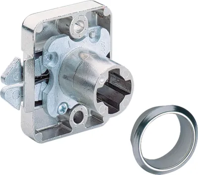 Produktbild von HETTICH PRESTIGE 2000 Zyl.-Rollladenfallenschloss Z23, Dornmaß 20, Stahl vern.