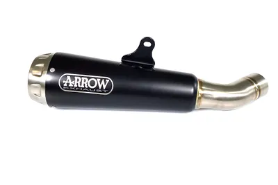 Produktbild von ARROW Auspuff DARK PRO-RACE für Benelli Leoncino 500 ab Modelljahr 2017-, Edelstahl schwarz
