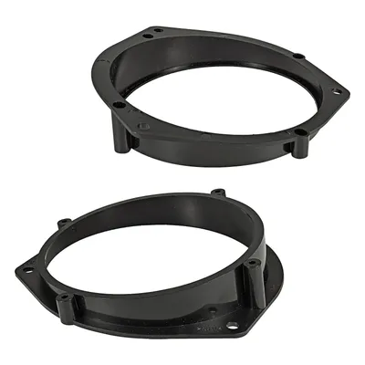 Produktbild von Lautsprecherringe Adapter Halterungen kompatibel mit Opel Astra G Omega B Zafira Tür hinten für 130mm DIN Lautsprecher