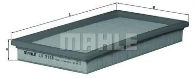 Zdjęcie produktu dla Filtr powietrza KNECHT LX 3148