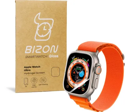 Produktbild von Bizon Glass Hydrogel Apple Uhr Ultra 49mm [2 PACK]