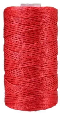 Produktbild von Häkelgarn Wolle 100g Hanfseidenfaden Rot zum Stricken und Häkeln