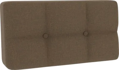 Produktbild von Palettenkissen, Palettenauflagen Sitzkissen Rückenlehne Gesteppt PFG (Eckkissen 60x40, Hellbraun)