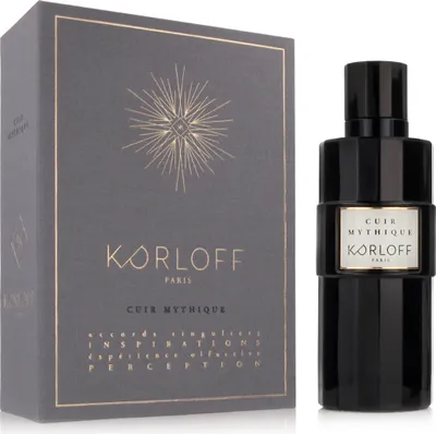 Image de Korloff Paris Cuir Mythique eau de parfum unisexe 100 ml