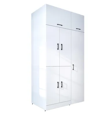 Produktbild von Roomart DORA-I Waschmaschinen-Überbauschrank 115 cm breit, Weiß