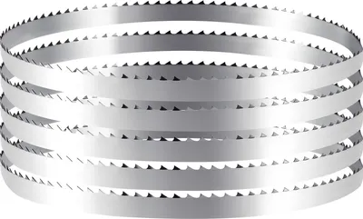 Produktbild von VEVOR Bandsägeblatt, 1832x12,7x0,5 mm, Holzsägeblatt 4 ZpZ, gehärtete Zähne (18 HRC), hochfester SK5-Kohlenstoffstahl, 12,7 mm Breite, Ersatz Sägeblatt für gängige Bandsägen, 1 Set