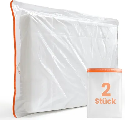 Zdjęcie produktu dla Ochraniacz na materac 90 x 200 cm, 2 szt., wodoodporny, do przeprowadzki