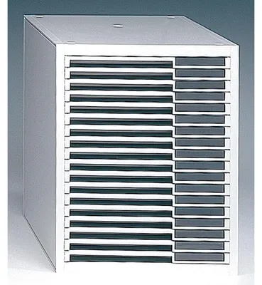 Produktbild von Styro 11-91181.05, 18 Schublade(n), Weiß, Polystyrene, Einfarbig, 270 mm, 345 mm