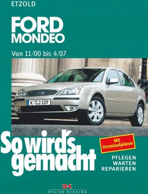 Produktbild von So wird's gemacht. Ford Mondeo von 11/00 bis 4/07