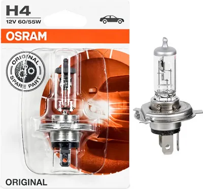 Obrázek produktu pro Osram Original Line, 75 W, 12 V, H4, Halogen