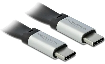 Image de Delock 85926 Delock USB 3.2 Flachbandkabel Typ-C > Typ-C St/St