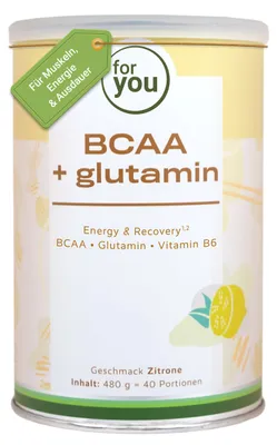 Obrázek produktu pro pro vás BCAA + glutamin Energie a regenerace - Zitrone