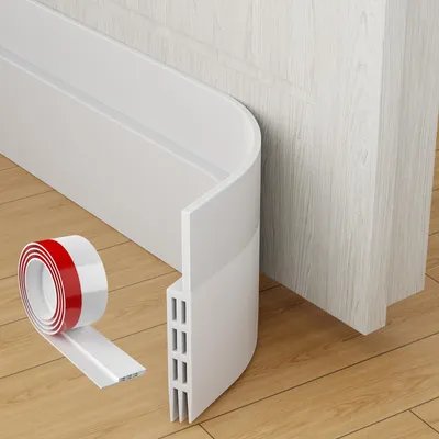 Obrázek produktu pro Těsnění pod dveře, sada 4 kusů, samolepicí