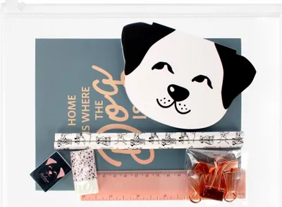 Image de Kit scolaire pour chien N&B