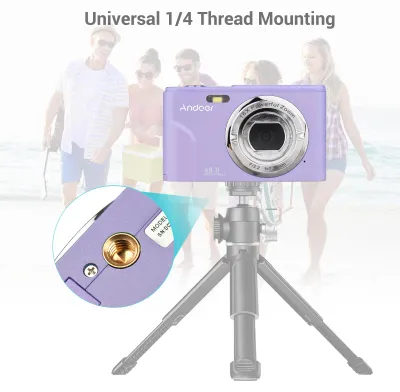Obrázek produktu pro Digitální fotoaparát 48MP 1080P 2,4" 16x zoom Automatické zaostřování Inteligentní detekce Přenosné video