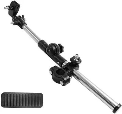 Produktbild von Parapluhalter für Rollstuhl, Rollator und Fahrrad - Handgriffhalter mit Klemmmechanismus