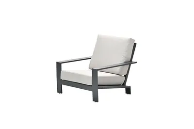 Productafbeelding van Lincoln lounge fauteuil - carbon black - desert sand