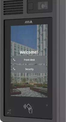 Image de Axis I8307-VE - Station d'interphonie IP - avec caméra