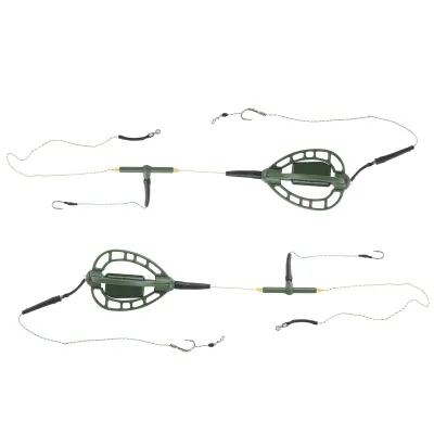 Image de Carp Nesting Device Fishing Set,Carp Fishing Bait Feeder,Carp Feeder Fishing Accessories,Carp Fishing Bait Cage,Long Line Carp Nesting Device Fishing Set,European Style Carp Nesting Device Fishing Set