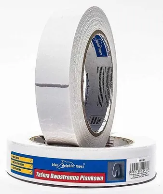 Produktbild von Blue Dolphin Doppelseitiges Schaumklebeband 19 mm x 5 m