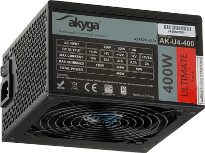 Productafbeelding van Akyga AK-U4-400, 400 W, 230 V, 50 Hz, 5 A, Actief, 120 W