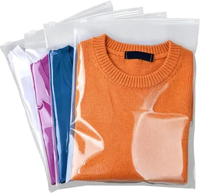 Obrázok produktu pre Zipsáky, opakovane použiteľné, 40 x 30 cm, 20 kusov, vhodné na oblečenie a obuv
