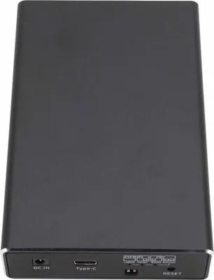 Zdjęcie produktu dla Dwuzatokowa obudowa zewnętrznego dysku twardego RAID USB C 10 Gb/s 2,5-calowa dwuzatokowa obudowa na 2,5-calowy dysk twardy SATA I/II/III SSD