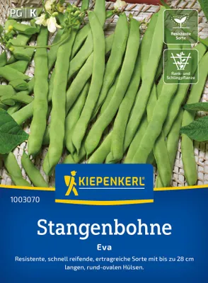 Produktbild von Kiepenkerl Saatgut Stangenbohnen Eva für ca. 15 Stangen