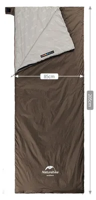 Produktbild von Naturehike Envelope Shape Camping Baumwollschlafsack | Leichtgewicht, wasserdicht | 3-4 Saison | Blau