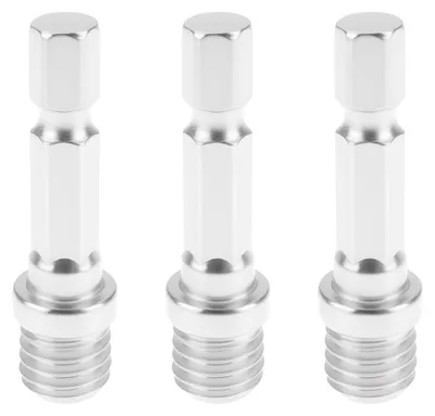 3x Sechskant-Bohradapter M10, 6,35 mm (1/4 Zoll) für Akkuschrauber