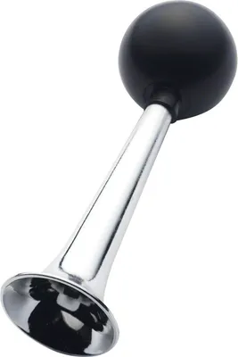 Produktbild von Tröte Hupe Clown silber-schwarz - Einheitsgröße