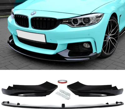 Produktbild von Frontspoiler Sport-Performance Glanz Schwarz passend für BMW F32 F33 F36 M-Paket