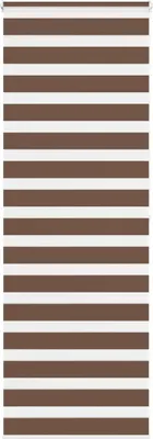 Produktbild von "2026 Promotion" Doppelrollo - Außenrollo - Braun 85x200 cm Stoffbreite 80,9 cm Polyester - Rollos CC24377