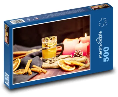 Produktbild von Puzzle 500 Weihnachtliches Gewürzgetränk - martinpuzzle