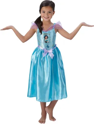 Produktbild von Disney Prinzessin Jasmin Kostüm für Kinder Kindergröße: 104
