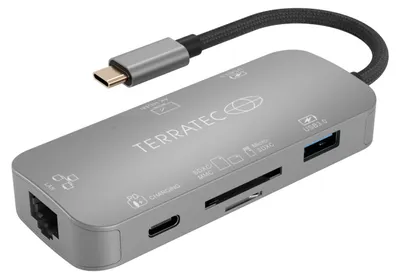 Image de Terratec Connect C8 USB 2.0 Type-C Grey