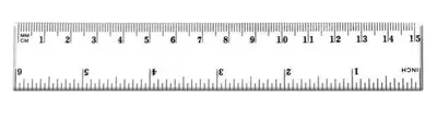 Immagine prodotto di Righello da 15 cm BL002-A - Tetis