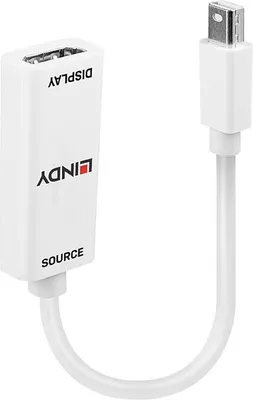 Zdjęcie produktu dla Lindy 41719, Mini DisplayPort, HDMI, Męska, Żeńska, 3840 x 2160 px, 2160p