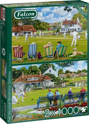 Immagine prodotto di FALCON Puzzle Outdoor Sport 2x1000 Teile