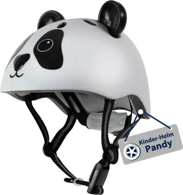 Produktbild von HUDORA Kinderhelm mit süßem Tier-Motiv - Bequemer Kleinkind-Helm in XXS, XS Sicherer Fahrradhelm Hochwertiger Kinder-Helm für Mädchen und Jungen