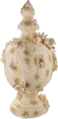 Produktbild von GILDE Dekoobjekt Amphora Seychelles weiß H. 49,5 cm, 61445