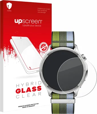 Produktbild von upscreen Schutzglas für Oppo Watch S Schutzfolie Panzer Folie Glas Display Schutz klar